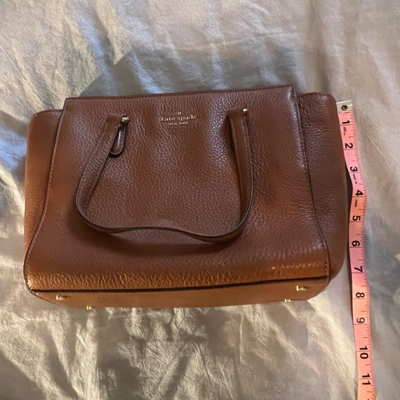 Kate spade cognac crossbody purse - Picture 3 of 7